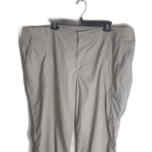 Columbia sportswear outdoors nylon hiking trail fishing pants size 24W - Picture 2 of 11